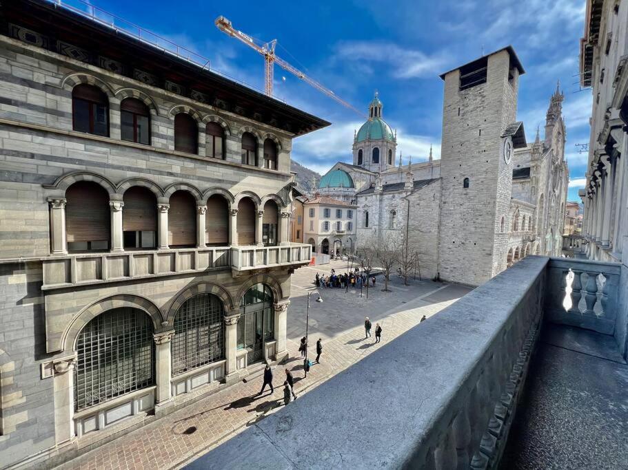 Esclusivo 130Mq Fronte Duomo E Lago E Terrazza كومو المظهر الخارجي الصورة