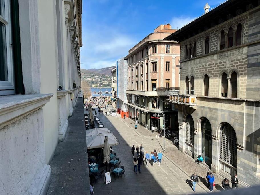 Esclusivo 130Mq Fronte Duomo E Lago E Terrazza كومو المظهر الخارجي الصورة